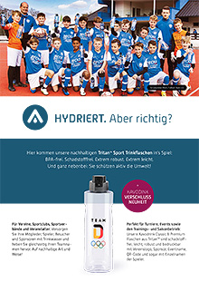 B2B info flyer Kavodrink associations &amp; sports clubs