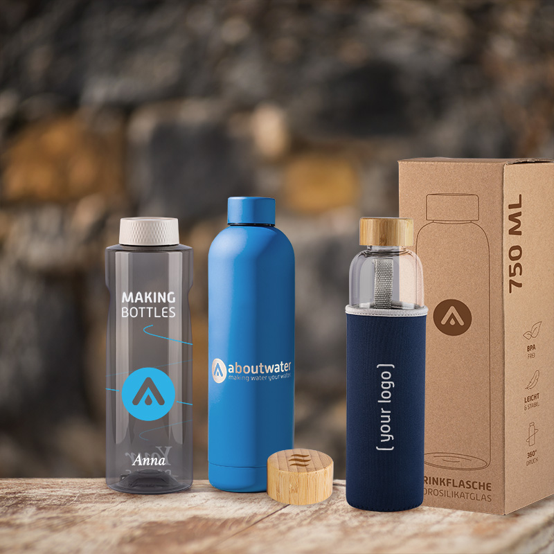 Water bottles